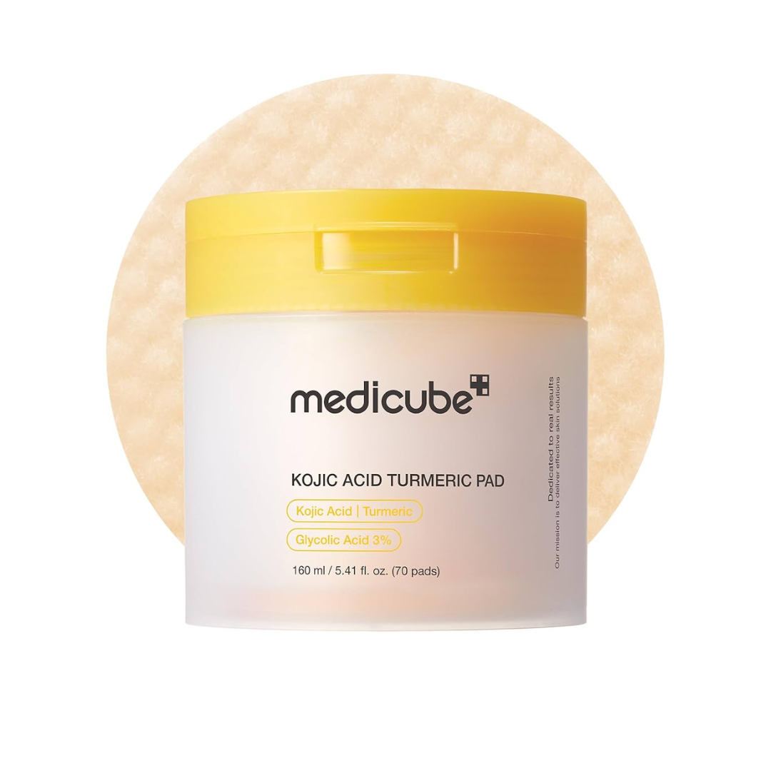 Medicube Kojic Acid Tumeric Toner Pad