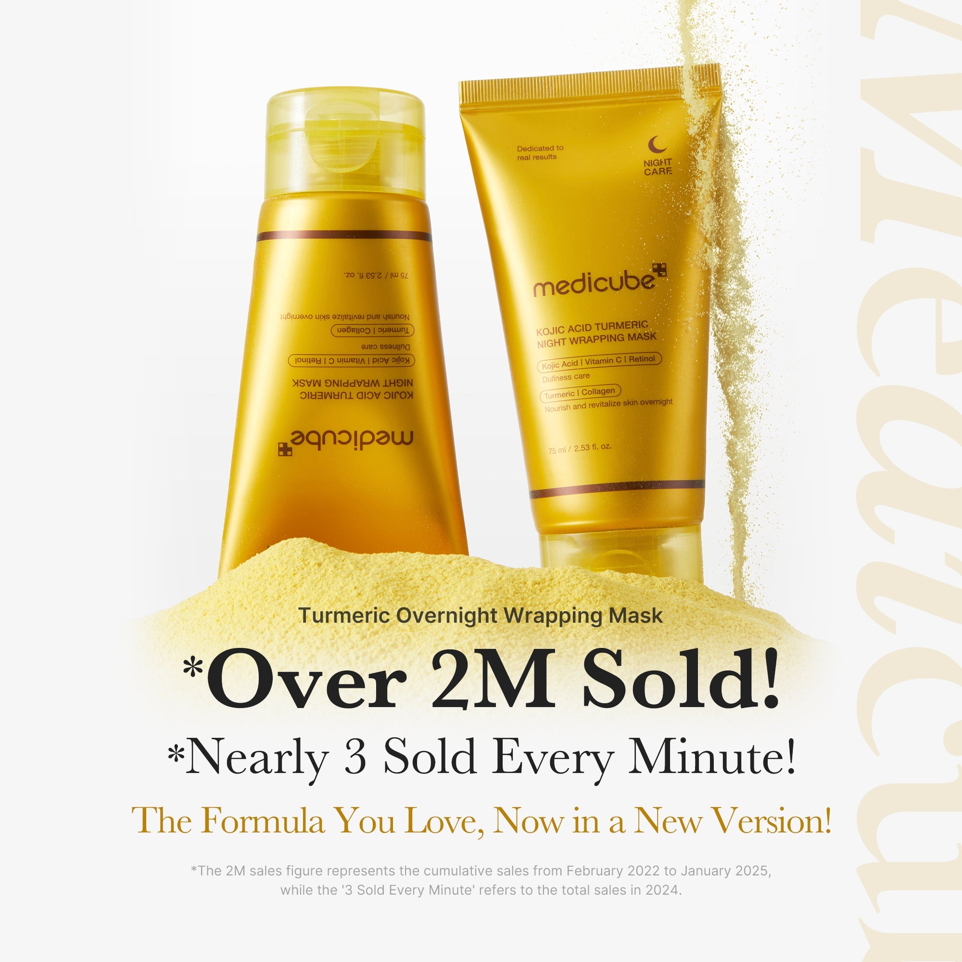 Medicube  Kojic Acid Turmeric Overnight Wrapping Mask