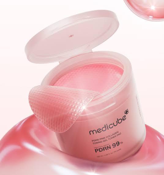 Medicube  PDRN Pink Collagen Gel Toner Pad