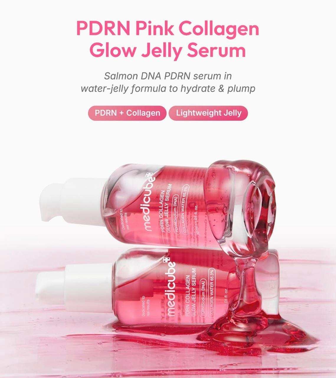 Medicube PDRN Pink Collagen Glow Jelly Serum