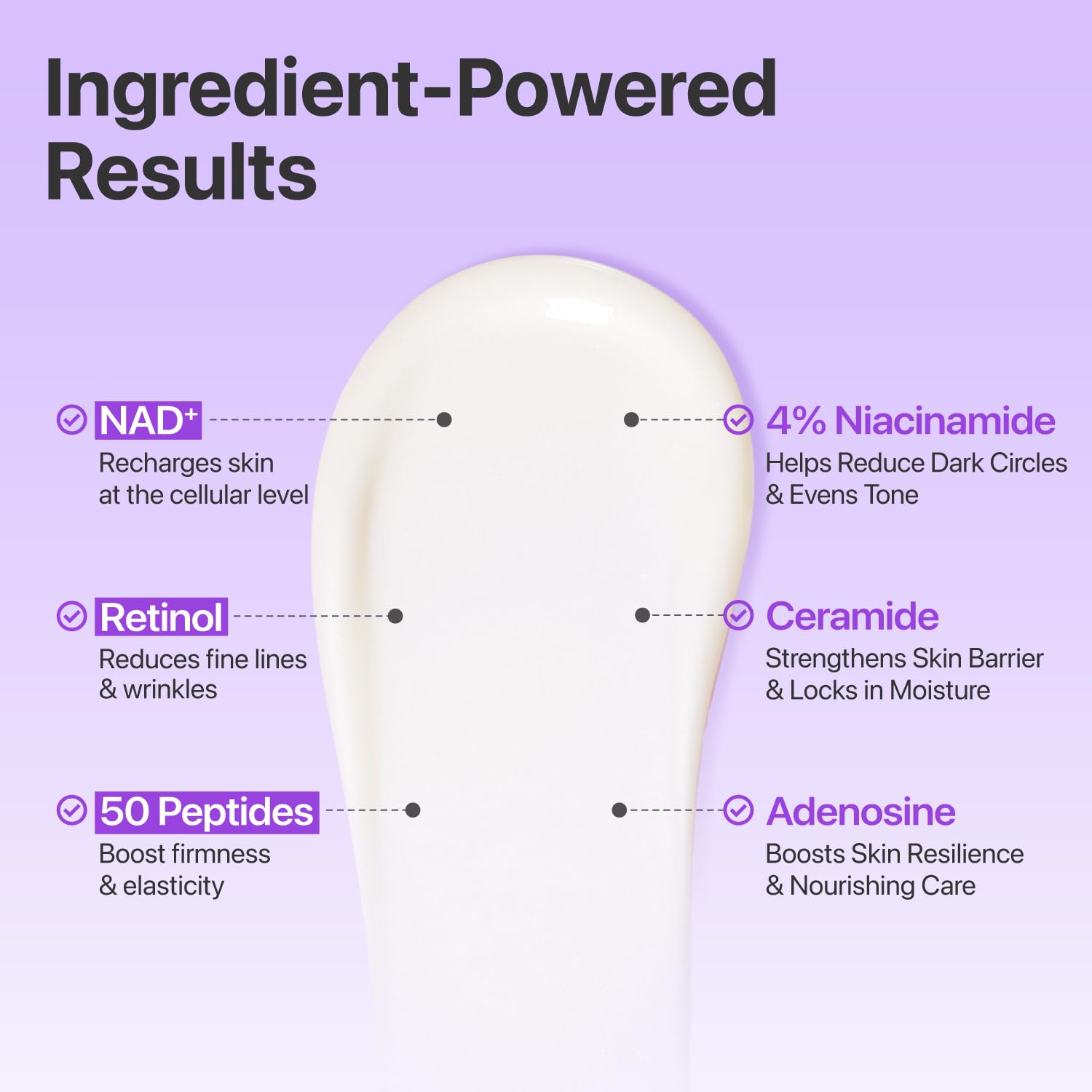 Numbuzin - No.9 NAD+ Retinol Volumetox Eye Cream