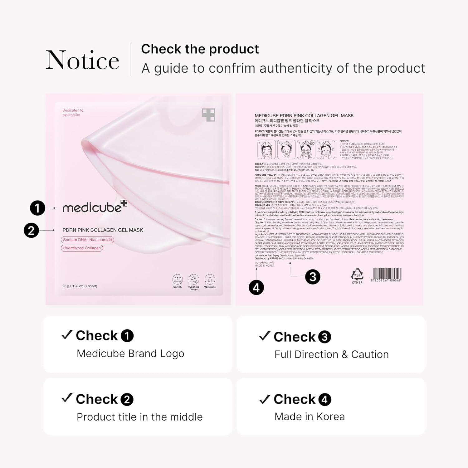 PDRN Pink Collagen Jelly Gel Mask