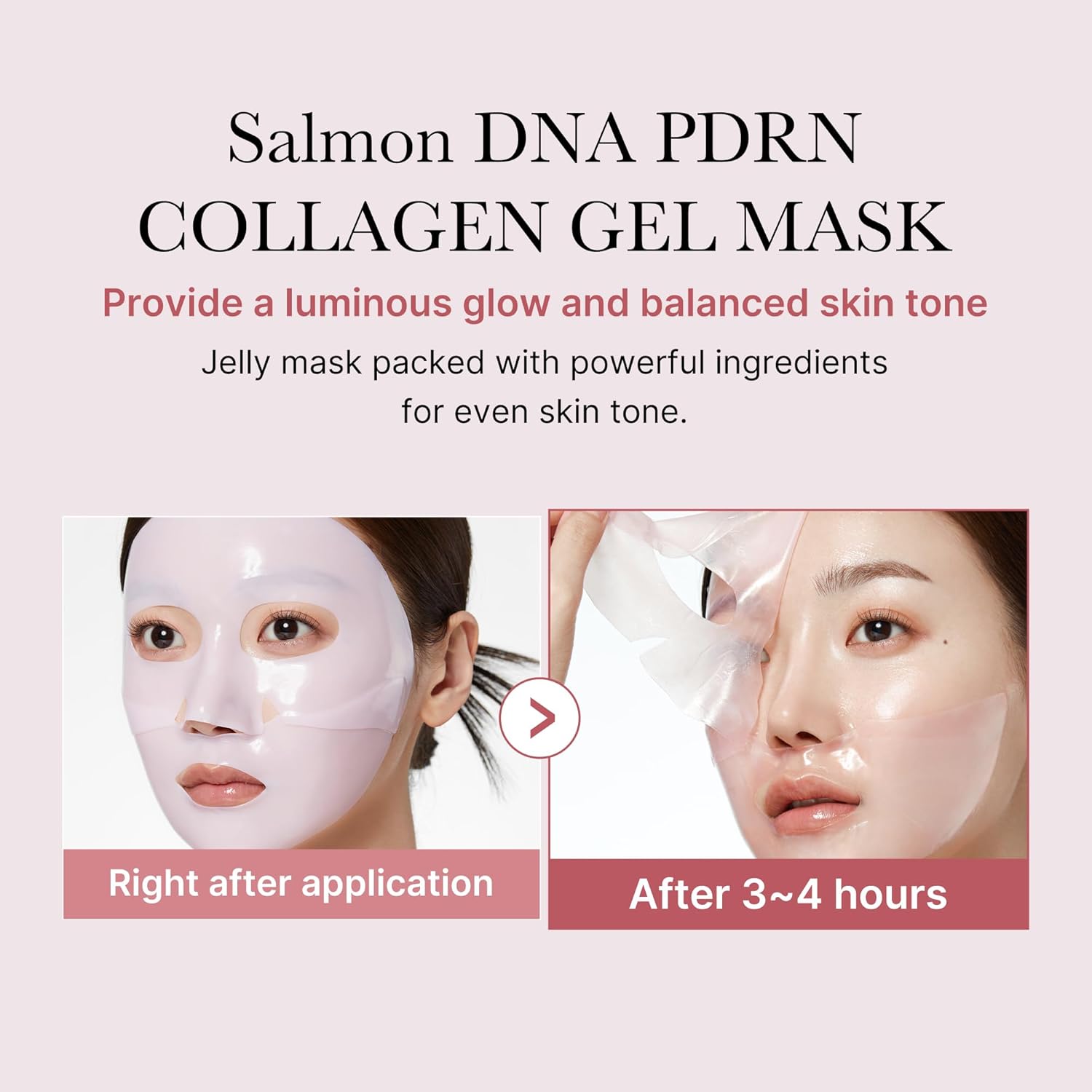 PDRN Pink Collagen Jelly Gel Mask