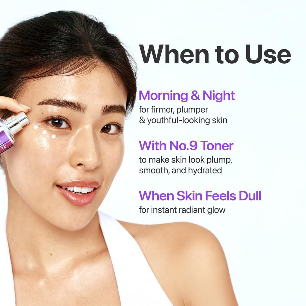Numbuzin No.9 NAD+ Peptide Serum for Face,