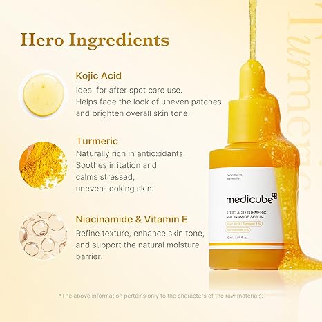 Medicube - Kojic Acid Turmeric Niacinamide Serum