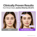 Numbuzin mask  No. 9 NAD Bio Lifting-Sil Full Face Pack Sheet (1 Ea)