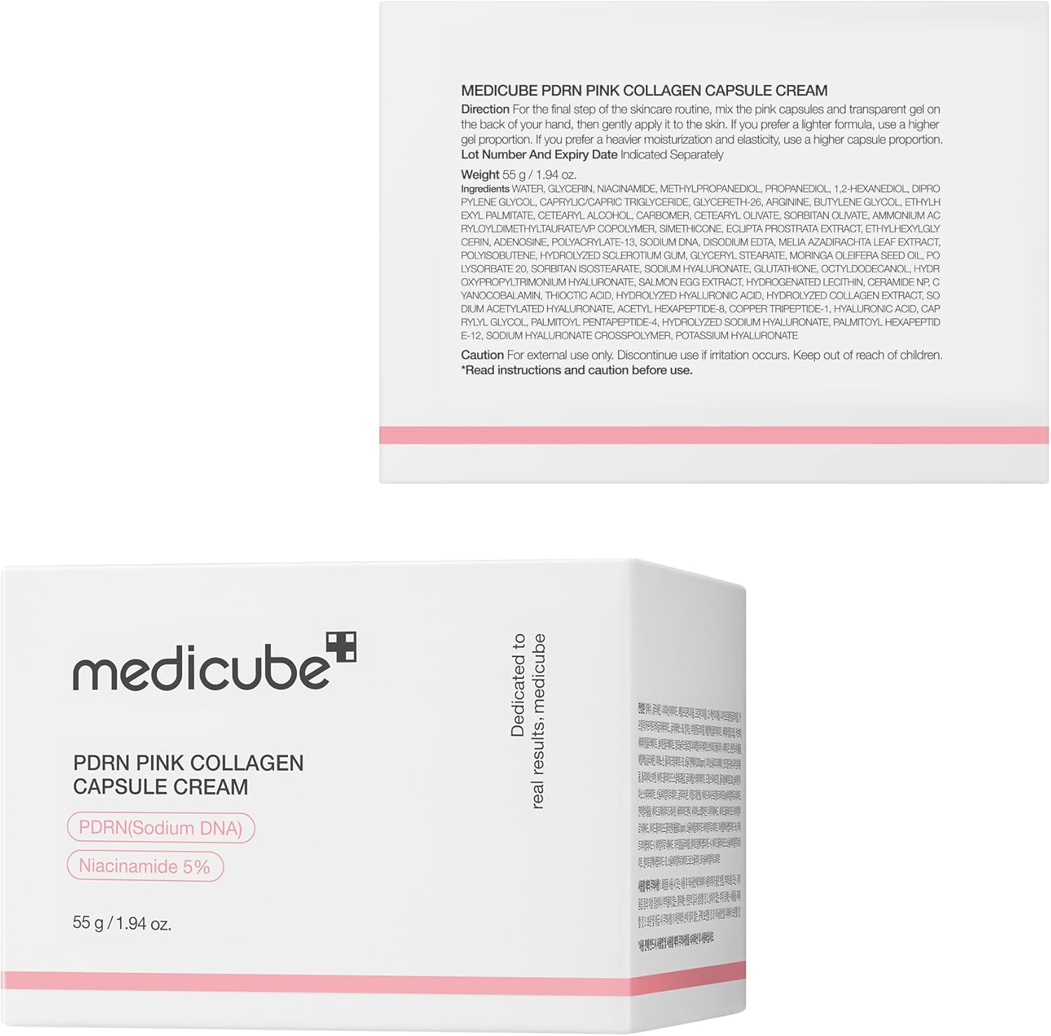 Medicube PDRN Pink Collagen Capsule Cream
