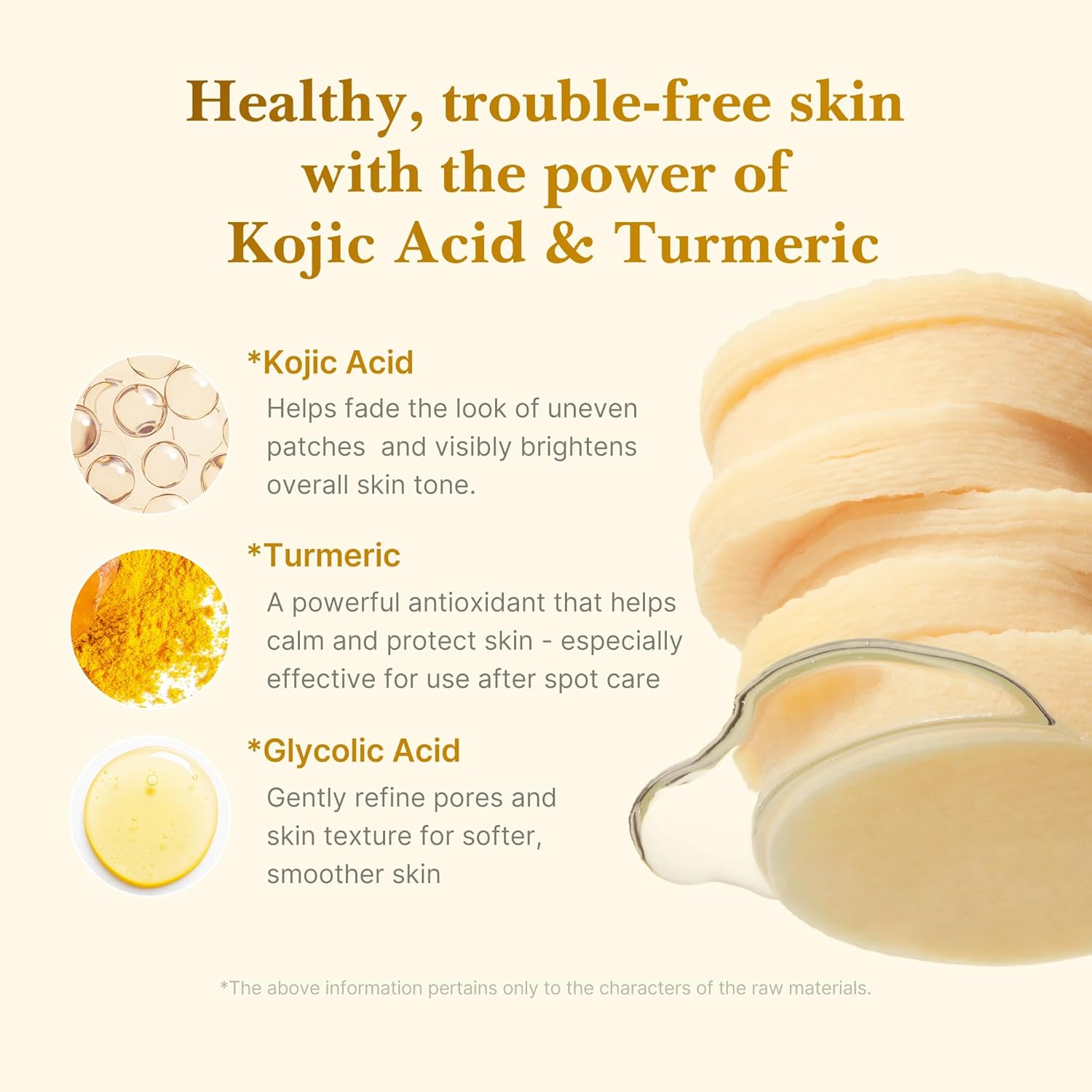 Medicube  Kojic Acid Tumeric Toner Pad