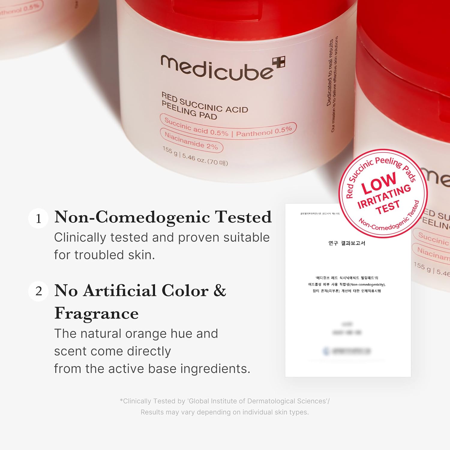 Medicube  Red Succinic Acid Panthenol Pads