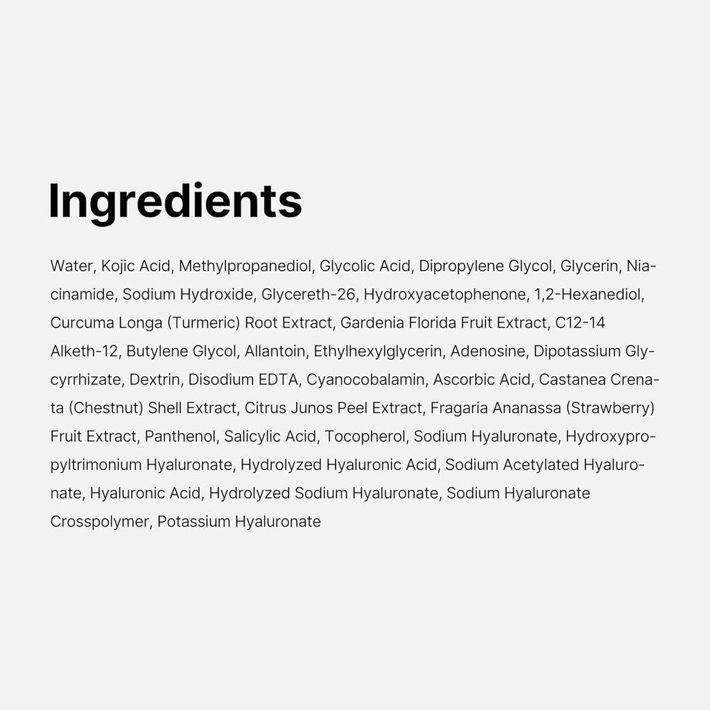Medicube  Kojic Acid Tumeric Toner Pad