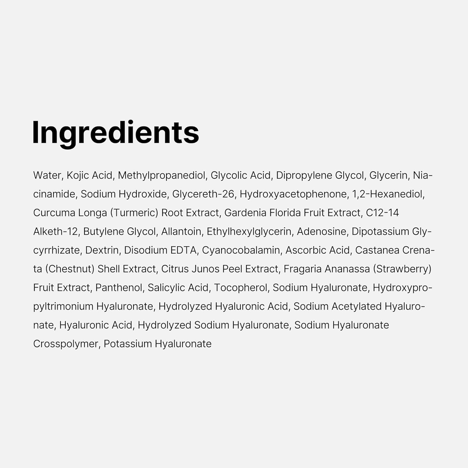 Medicube  Kojic Acid Tumeric Toner Pad