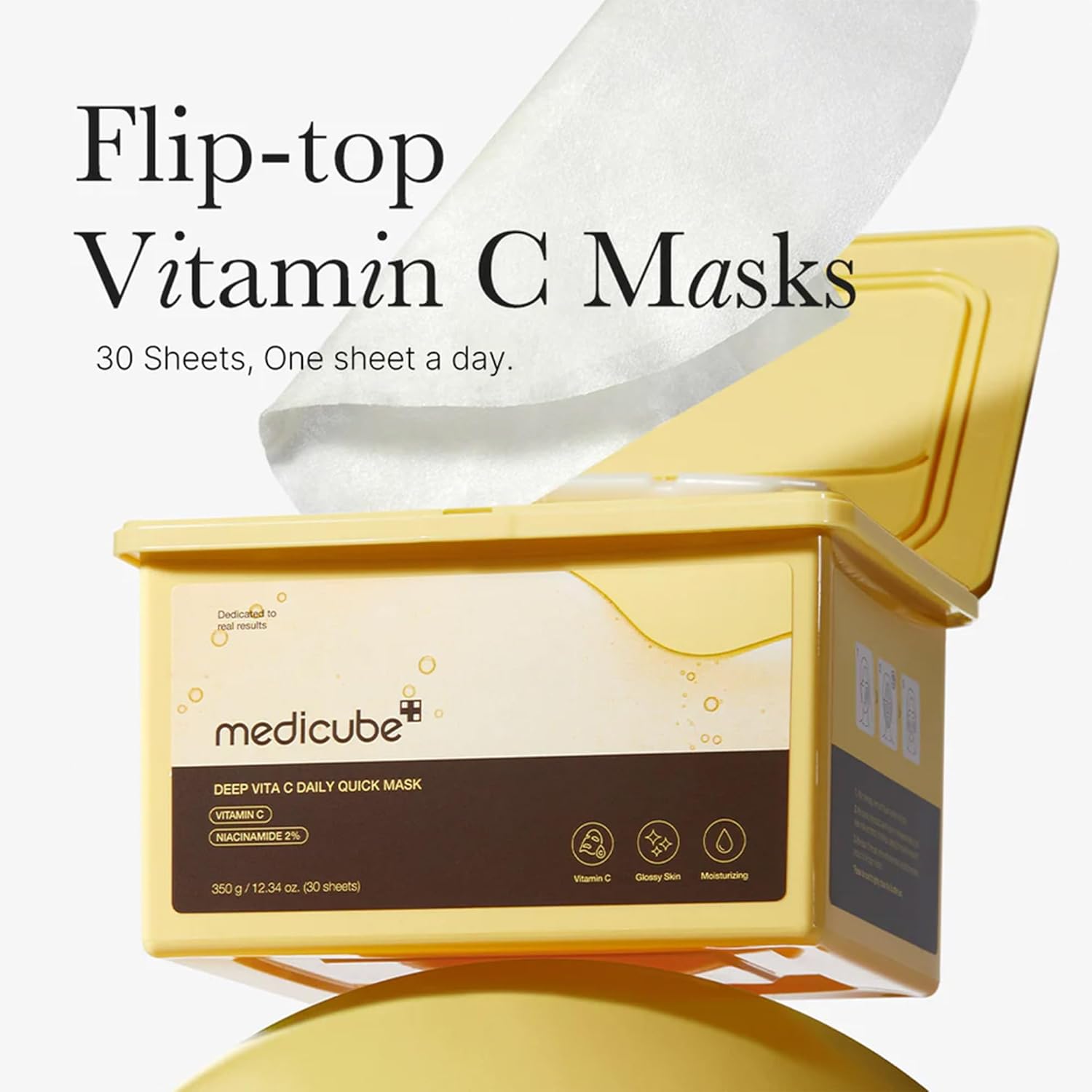 Medicube Deep Vita C Daily Quick Mask (30 sheets)