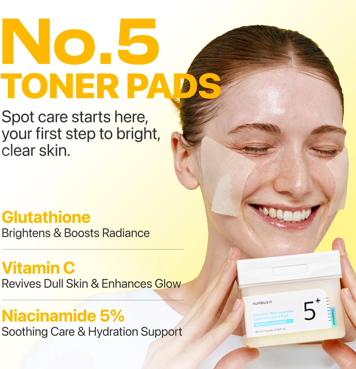 Numbuzin No.5 Vitamin-Niacinamide Concentrated Pad