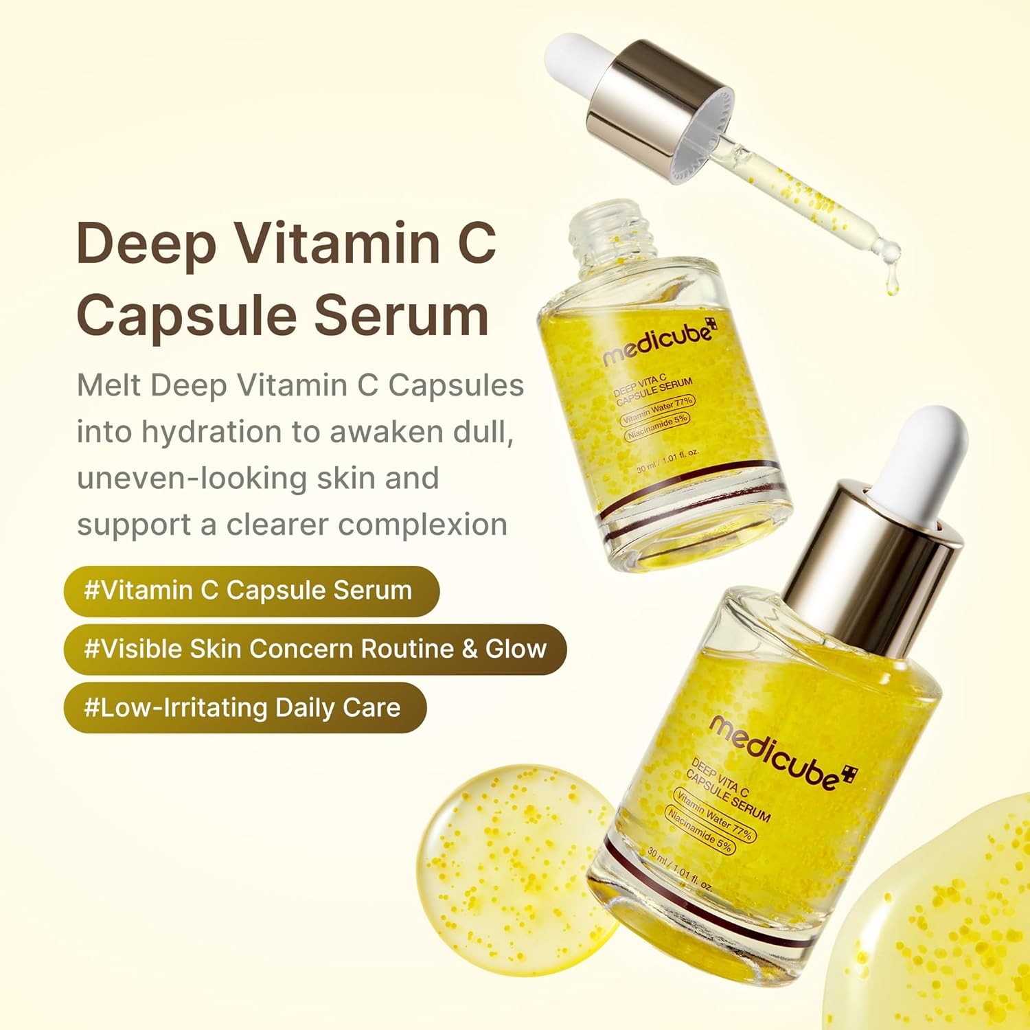 Medicube deep vita c capsule serum