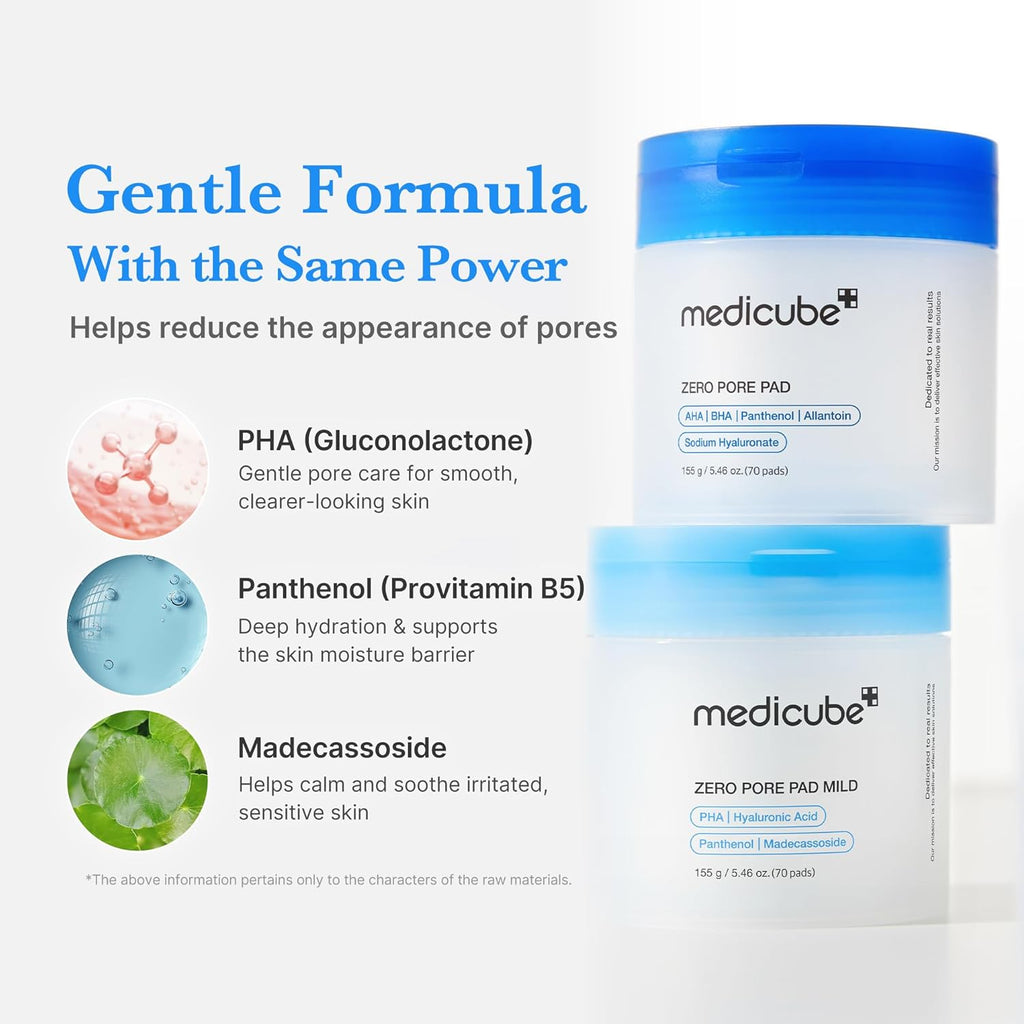 Medicube  ZERO PORE PAD MILD