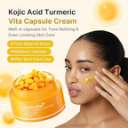 Medicube Capsule Cream with Kojic Acid & Turmeric for Uneven Skin Tone