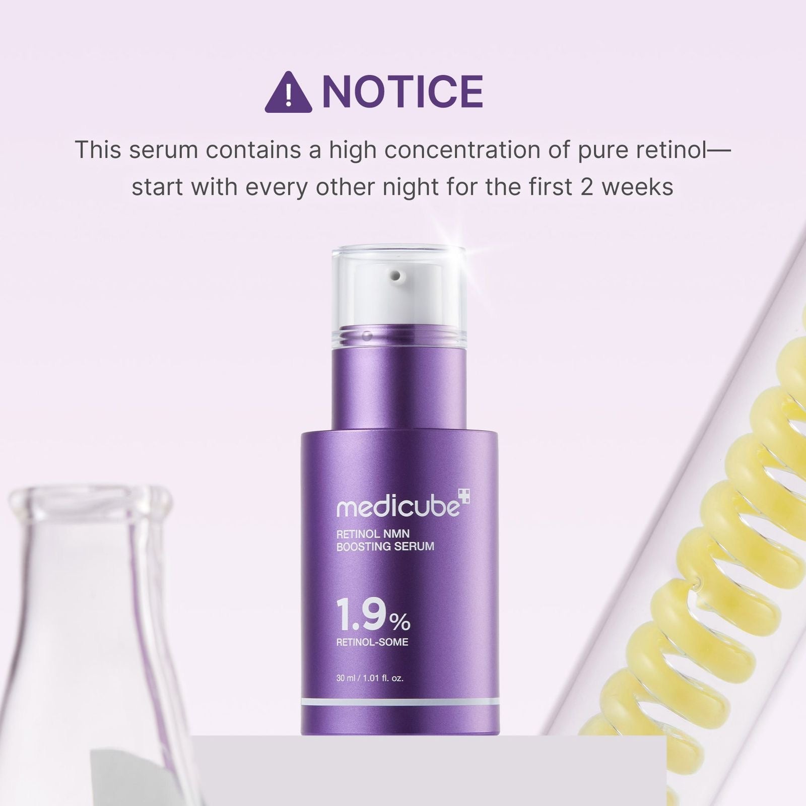 Medicube Retinol NMN Radiance Booster 1.9% Serum 30 ml