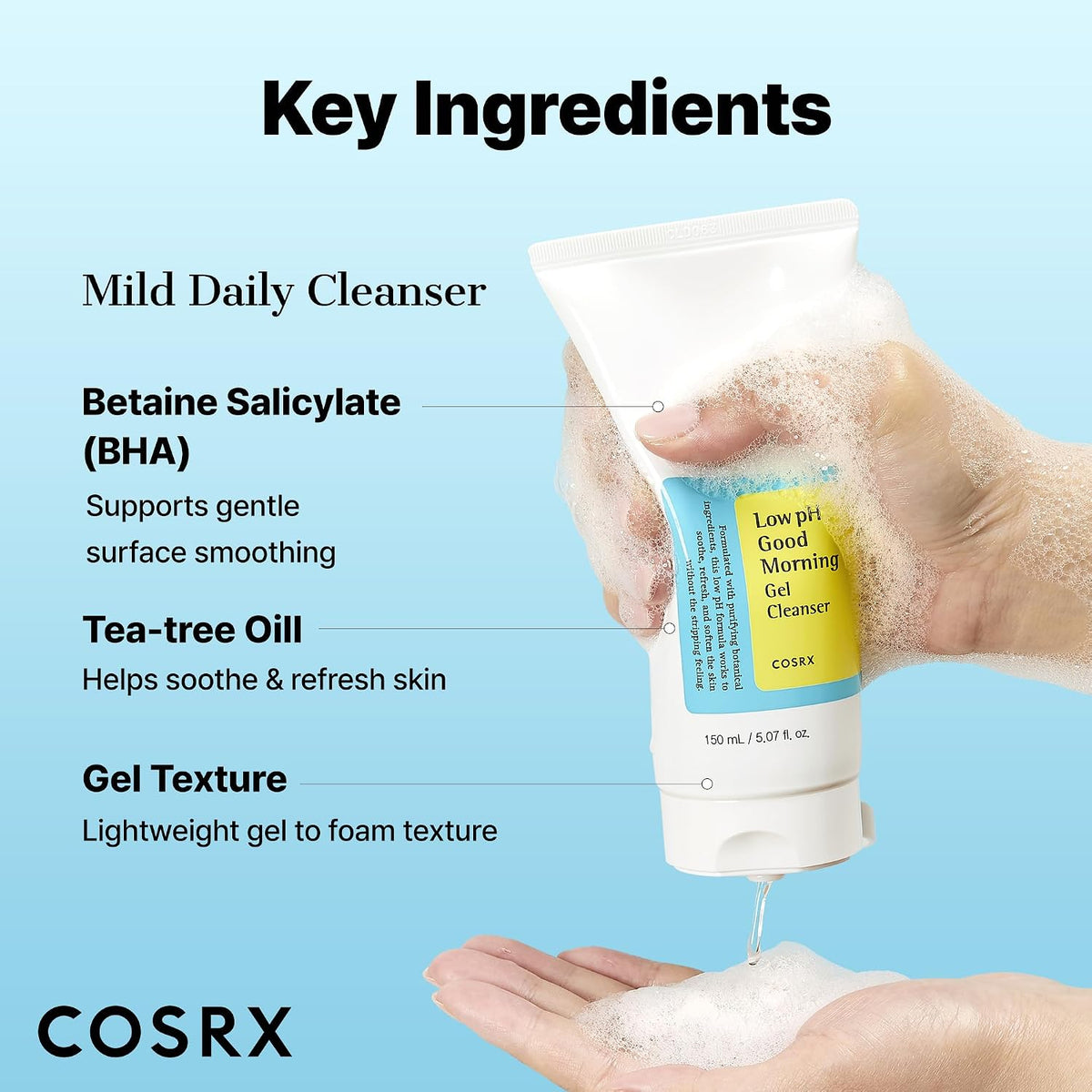 Cosrx Low Ph Good Morning Cleanser
