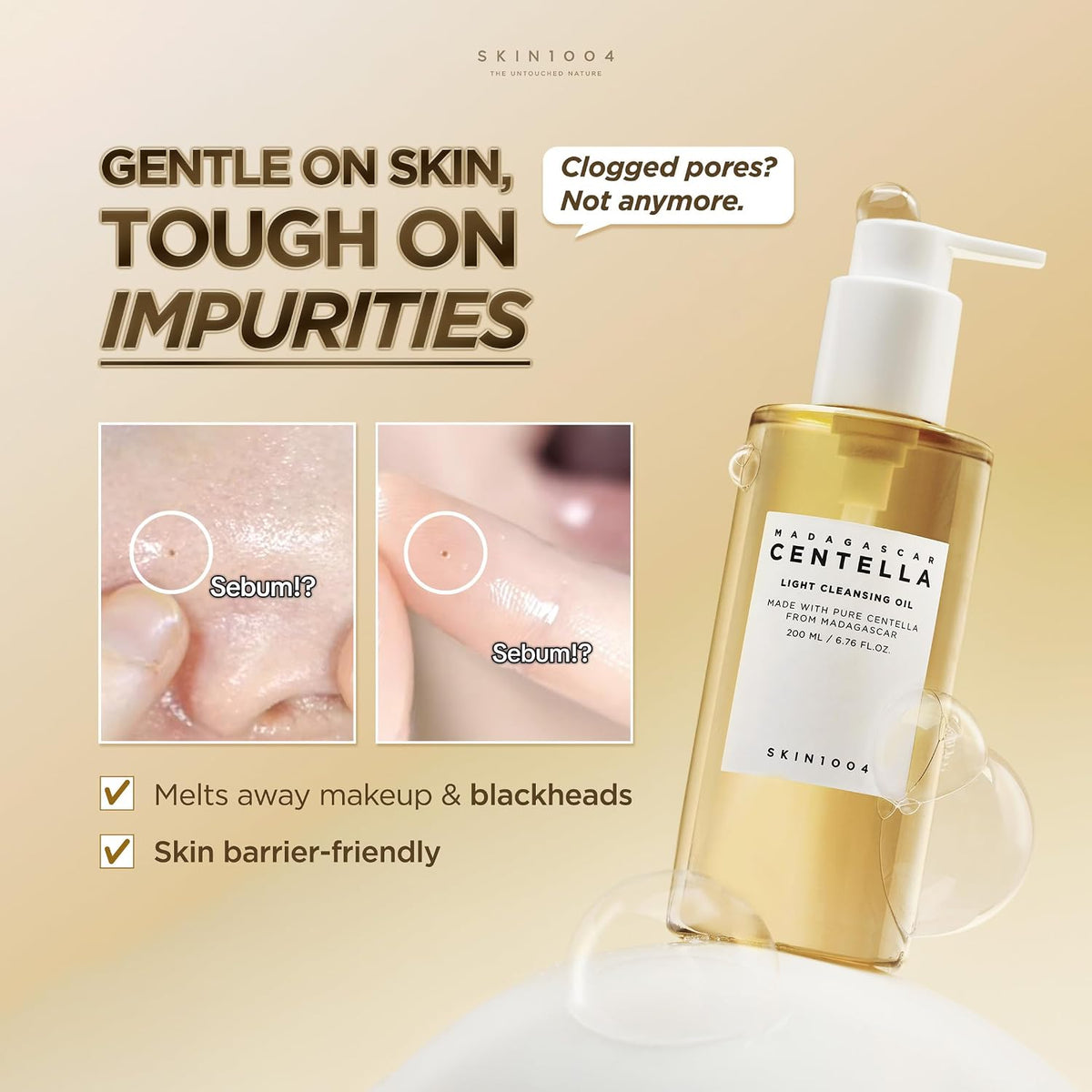 centella Skin Light Cleansing Oil