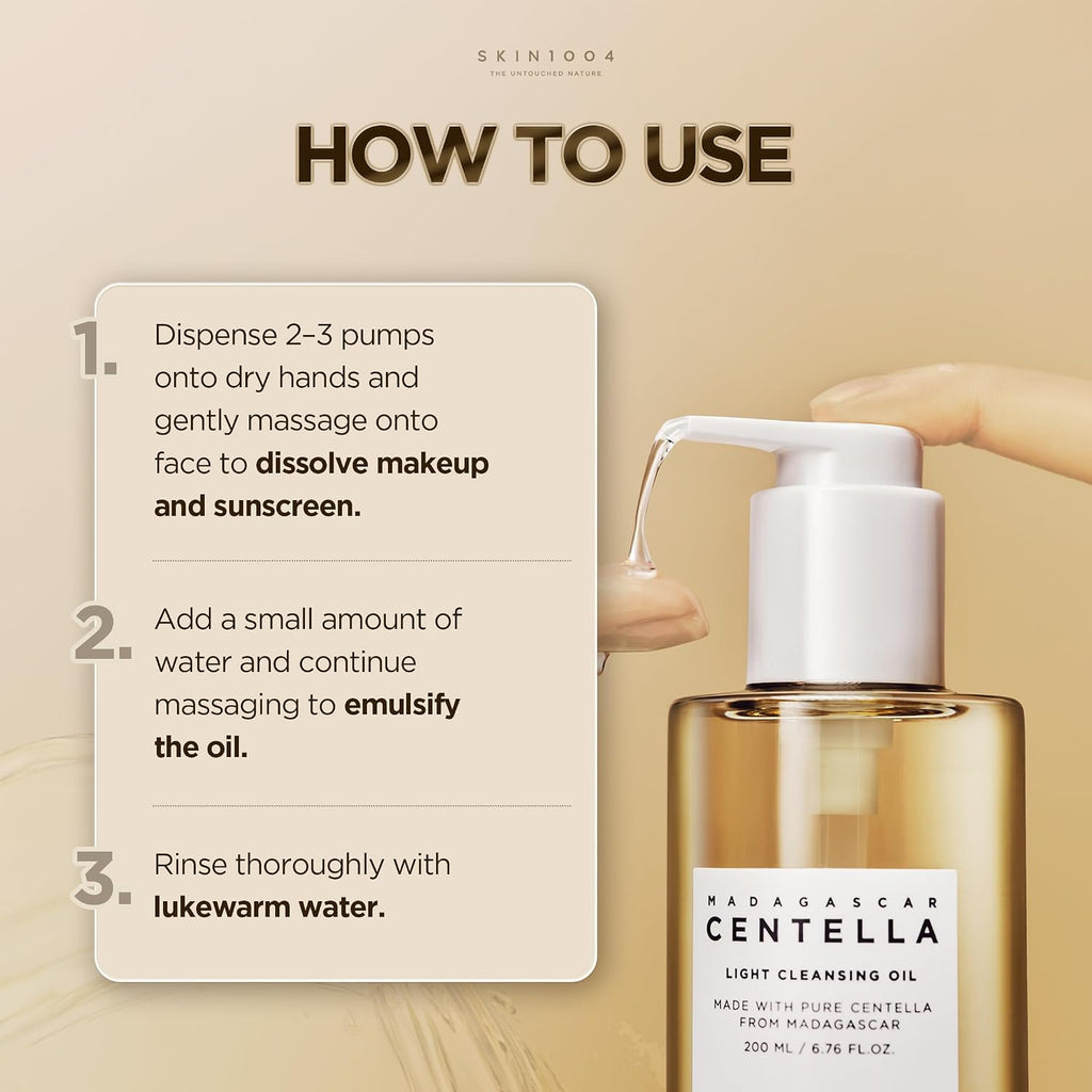 centella Skin Light Cleansing Oil