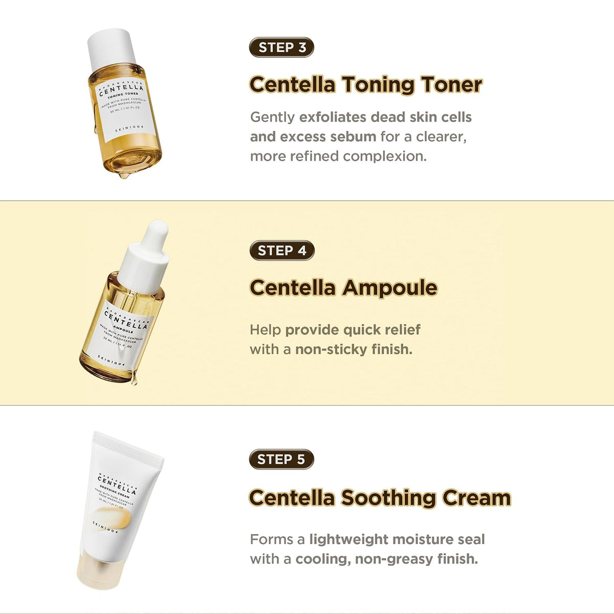 Madagascar Centella Travel Kit