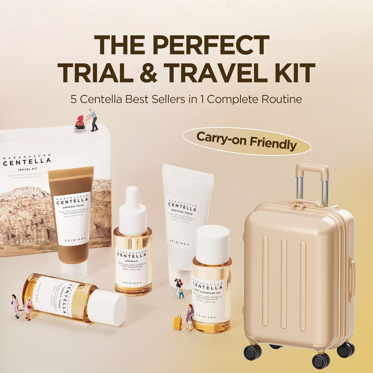 Madagascar Centella Travel Kit