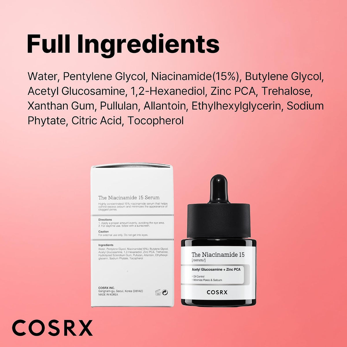Cosrx The Niacinamide 15 Serum