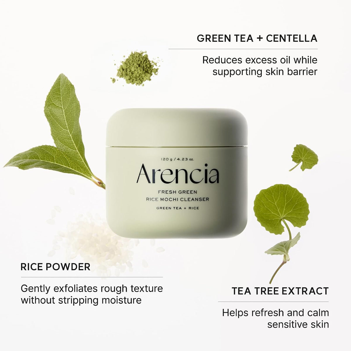 Arencia Rice Mucin Cleanser 120 Gm