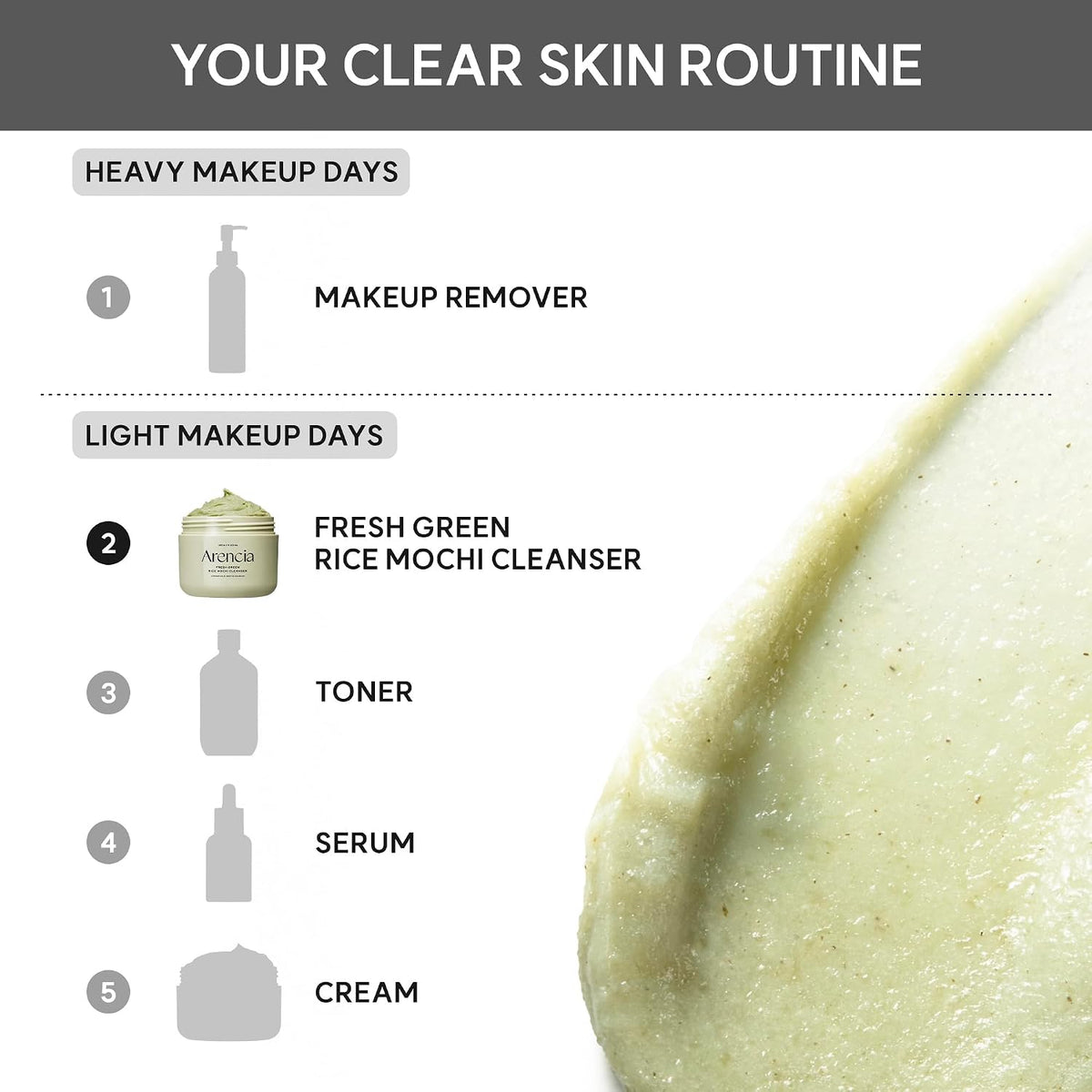 Arencia Rice Mucin Cleanser 120 Gm