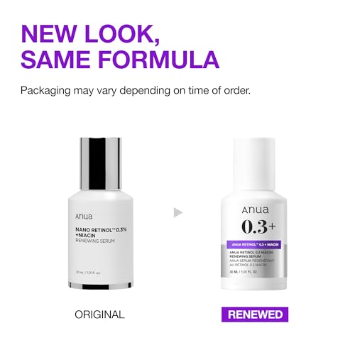 Anua Retinol Serum for Smooth & Renewed Texture,