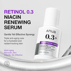 Anua Retinol Serum for Smooth & Renewed Texture,