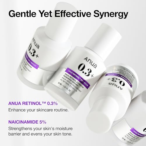 Anua Retinol Serum for Smooth & Renewed Texture,