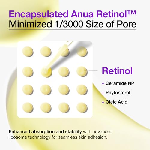 Anua Retinol Serum for Smooth & Renewed Texture,