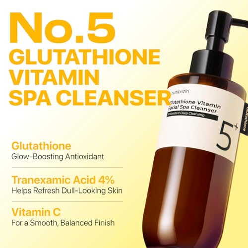 Numbuzin No.5 Cleansing Oil, Glutathione & Vitamin C Cleanser