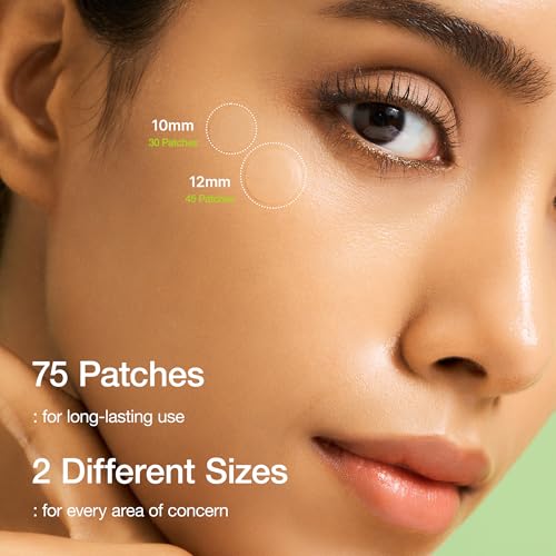ANUA Ultra-Thin Spot Cover Patch, Invisible Hydrocolloid Pimple Patches for Face,