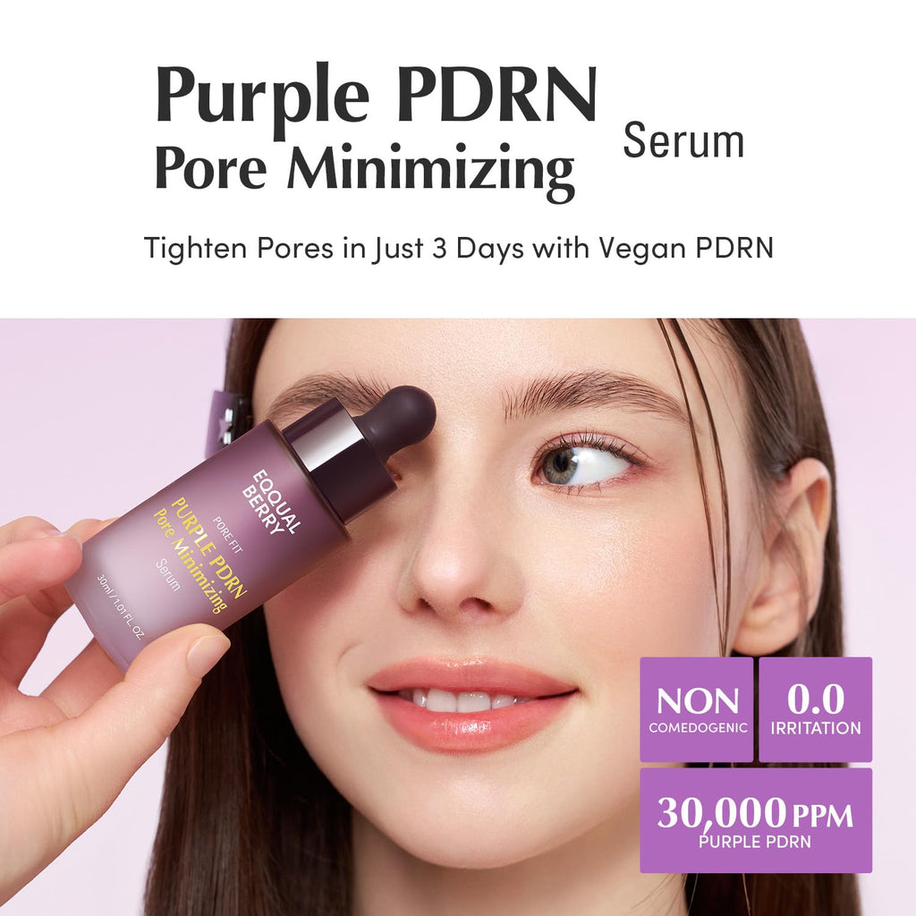 Eqqualberry - Purple Pdrn Pore Minimizing Serum
