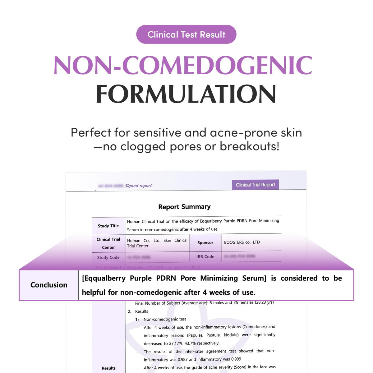 Eqqualberry - Purple Pdrn Pore Minimizing Serum