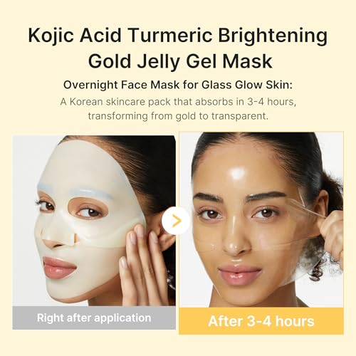 Medicube Jelly Gel Mask with Brightening Kojic Acid Turmeric,