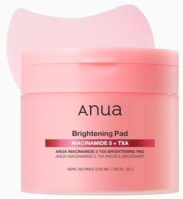 Anua Niacinamide 5 TXA Toner Pads, Daily Facial Pads for Glass Skin