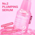 Numbuzin No.2X Rose PDRN Collagen Plumping Serum