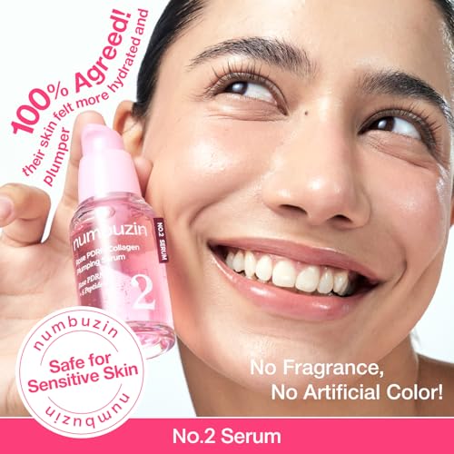 Numbuzin No.2X Rose PDRN Collagen Plumping Serum