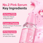 Numbuzin No.2X Rose PDRN Collagen Plumping Serum