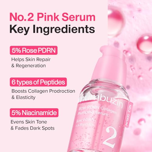 Numbuzin No.2X Rose PDRN Collagen Plumping Serum