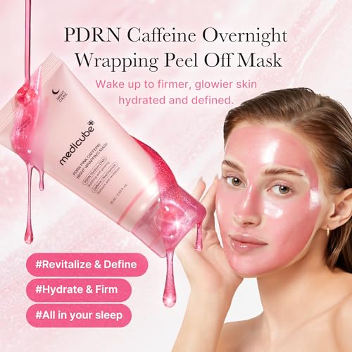 Medicube  PDRN Pink Caffeine Overnight Wrapping Mask