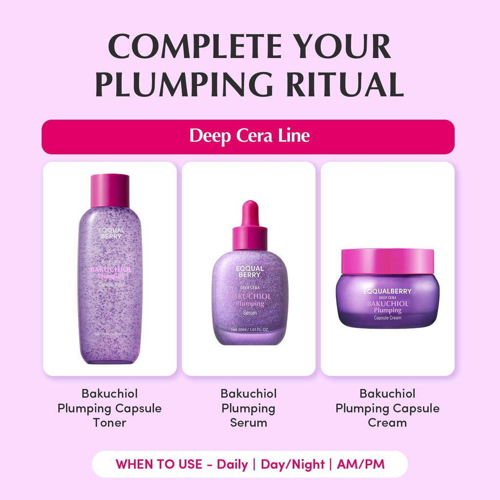 Eqqualberry Bakuchiol Plumping Capsule Toner (150ml)