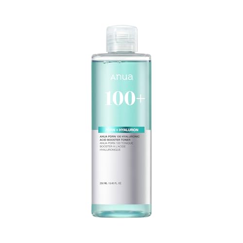Anua PDRN 100 Hyaluronic Acid Booster Toner, Hydrating Face Toner for Dry Skin