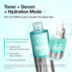 Anua PDRN 100 Hyaluronic Acid Booster Toner, Hydrating Face Toner for Dry Skin
