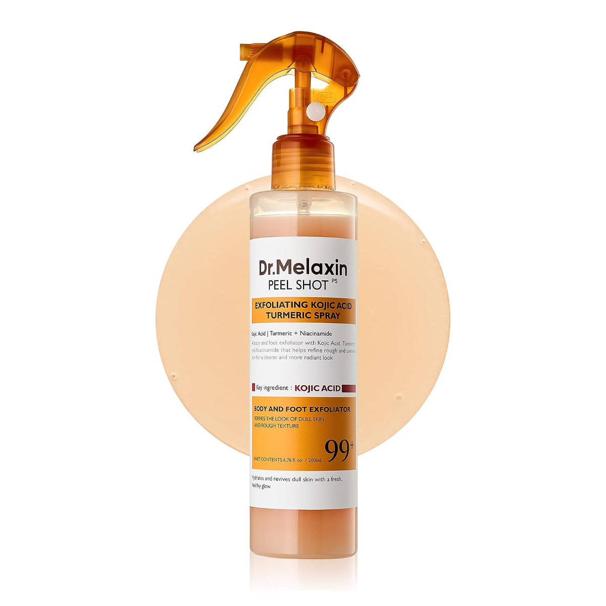 Dr. Melaxin Peel Shot Exfoliating Kojic Acid Turmeric Spray 200ml