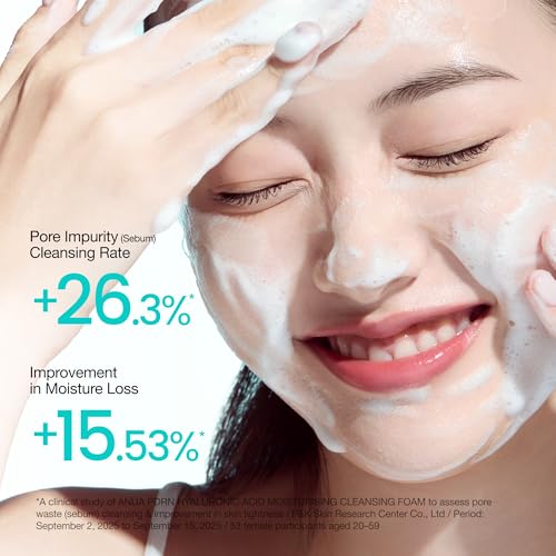 Anua PDRN Hyaluronic Acid Moisturizing Cleansing Foam