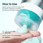 Anua PDRN Hyaluronic Acid Moisturizing Cleansing Foam